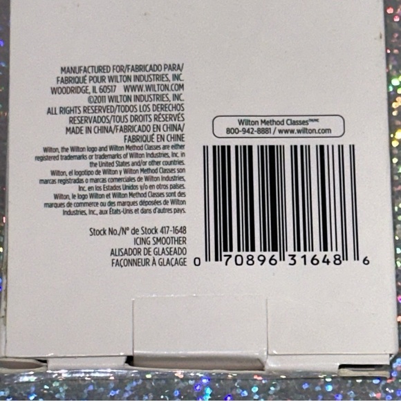 Wilton Cake Icing Smoother 9 in X 3 in Stainless Steel NEW IN BOX - Picture 10 of 12